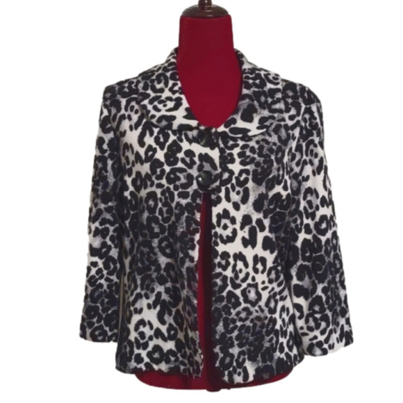 Soft Works Leopard Jacket Size 12 - Picture 1 of 8
